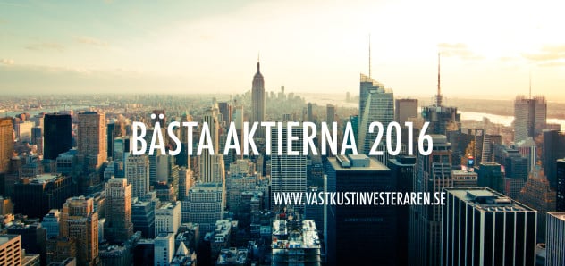 Bästa aktierna 2016