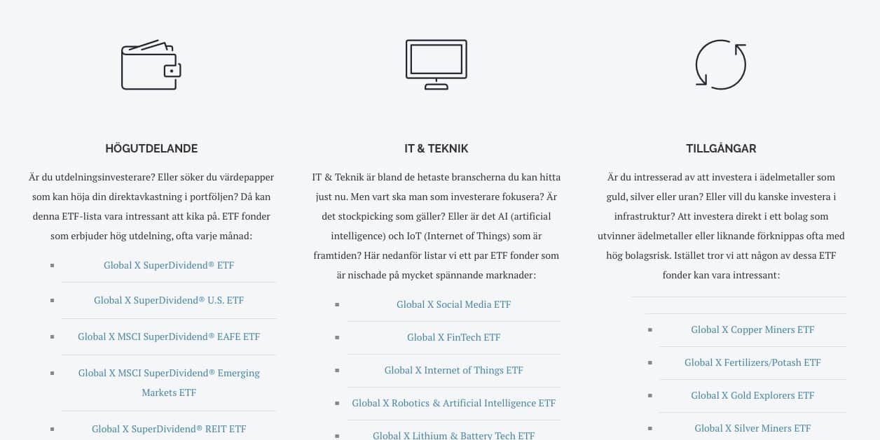 etfguiden-etf-etf fonder- börshandlade fonder