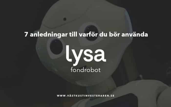 Lysa fondrobot