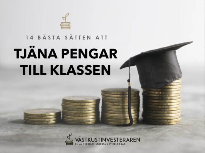 Tjäna pengar till klassen och klassresan